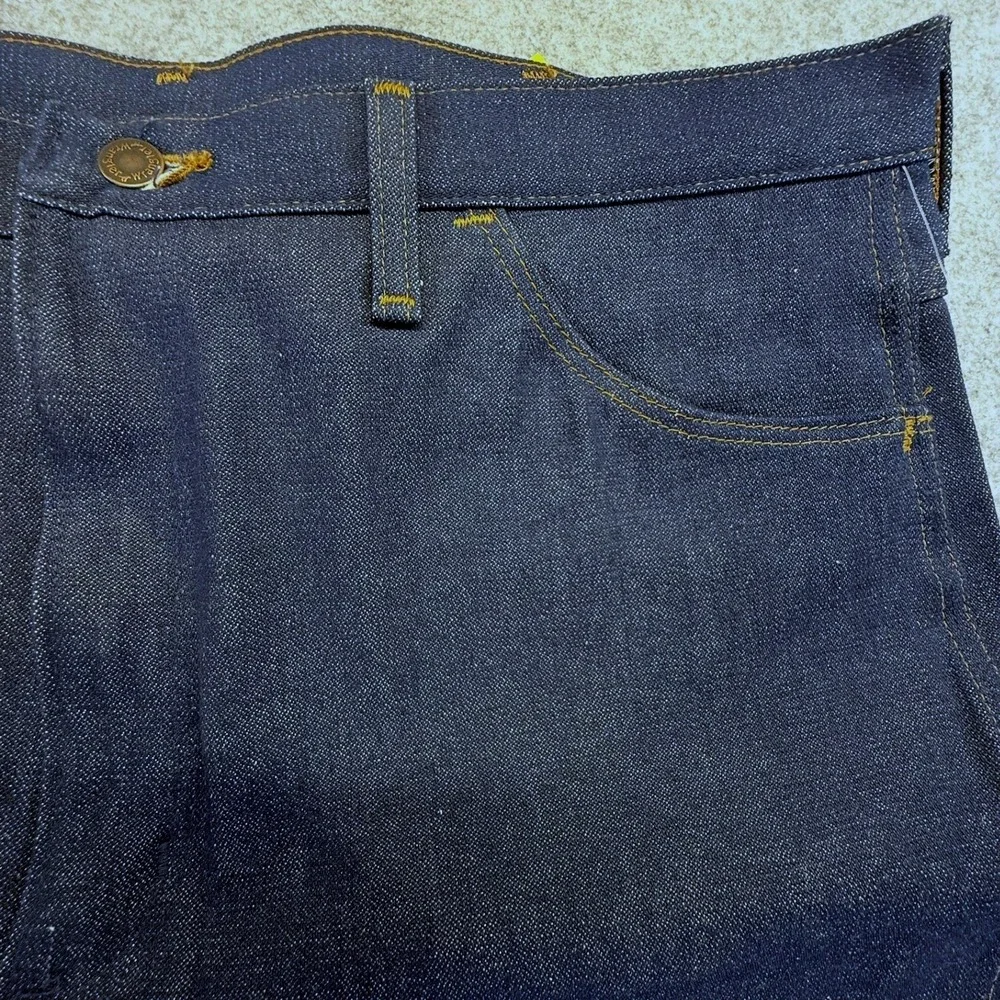 Vintage Wrangler 945DEN Regular Fit Bootcut Jeans Indigo 40x30 Made in USA NWT